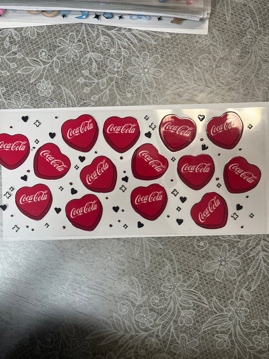 Coca Cola hearts